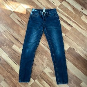 Justice size 12 girls slim jeggings mid rise